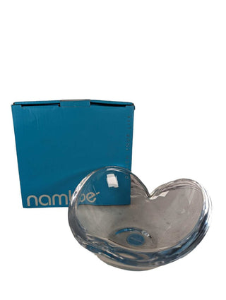 R Glass Heart Bowl
