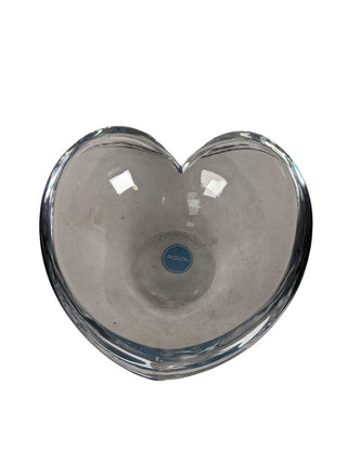 R Glass Heart Bowl