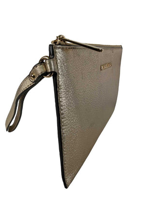 R leather wristlet