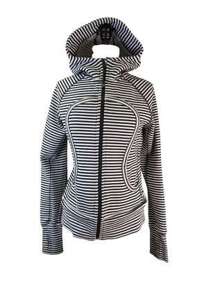 R Striped Hooded