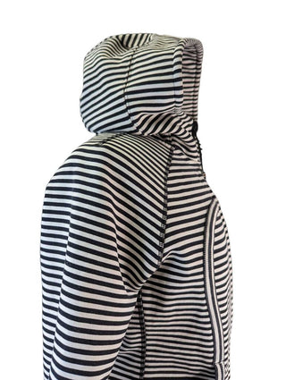 R Striped Hooded