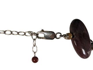 R stone necklace