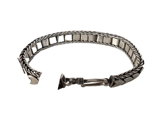 R sterling heart bracelet