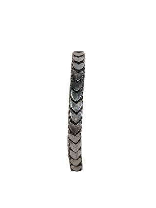 R sterling heart bracelet