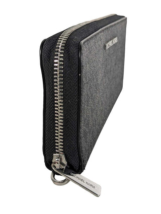 R Monogram Zip Around