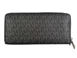 R Monogram Zip Around