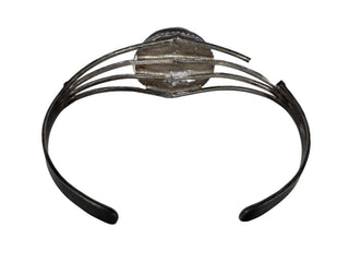 R sterling lapis cuff