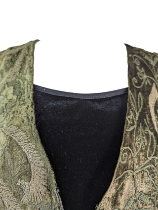 R velvet open with velvet cami