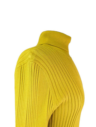 R Ribbed Turtleneck