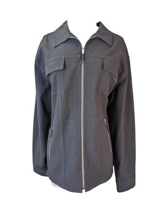 R Collared Lightweight Pullover