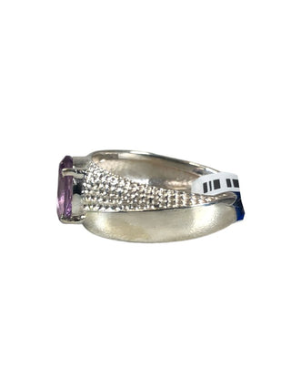 R SS Oval Stone Ring