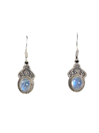 R SS Stone Earrings
