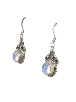 R SS Stone Earrings