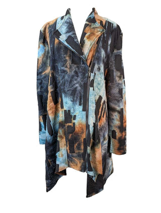 R Assymetrical Zip Jacket