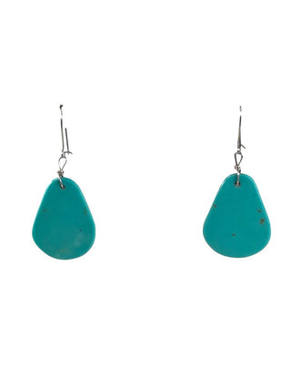 R SS Stone Slab Earrings