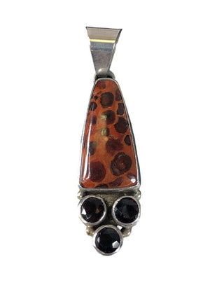 R SS Multi Stone Pendant