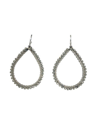 R SS Teardrop Earrings