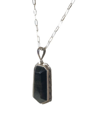 Sterling stone necklace