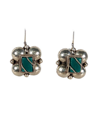 R SS Stone Bubble Earrings