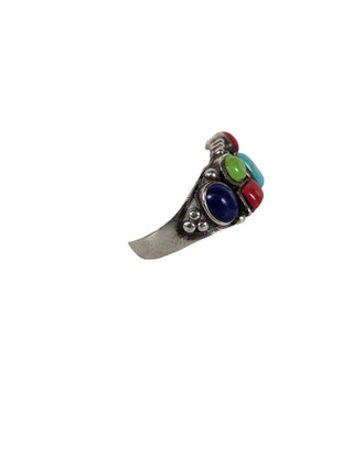 R SS Multi Stone Ring
