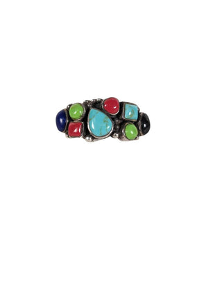 R SS Multi Stone Ring