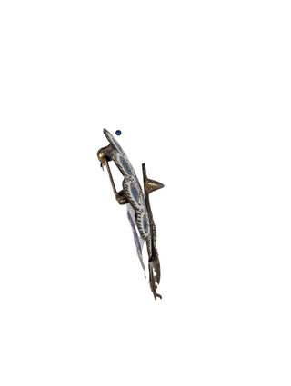 R SS Peacock Pin
