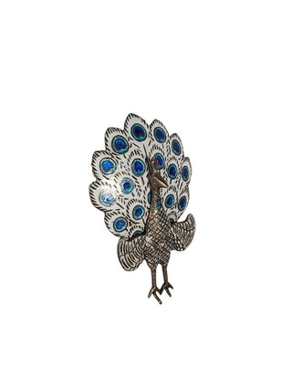 R SS Peacock Pin