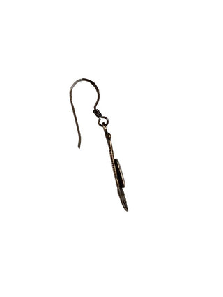 R SS Stone Dangle Earrings