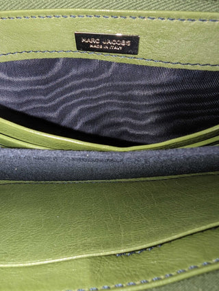 R Pebbled Leather Wallet