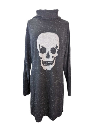 R Skull Sweater Dress