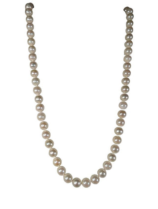 R 14K Pearl Necklace w/Gold Clasp