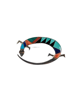 R Vintage Syone Inlay Lizard
