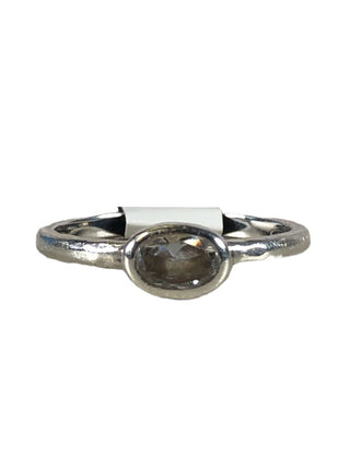 Sterling stone ring