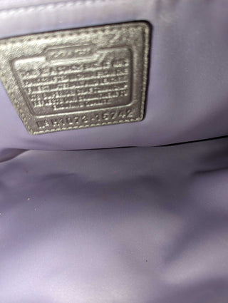 R Iridescent Shoulder Bag