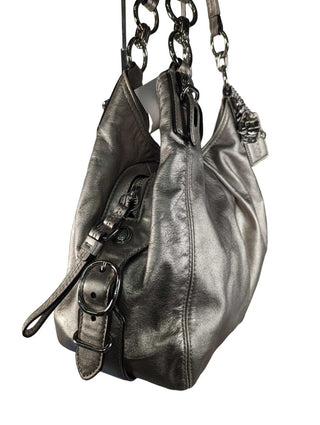 R Iridescent Shoulder Bag