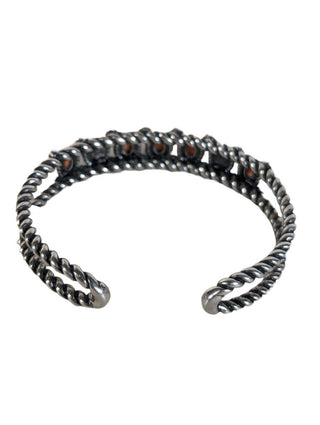 R SS Orange Spiny Oyster Rope Cuff