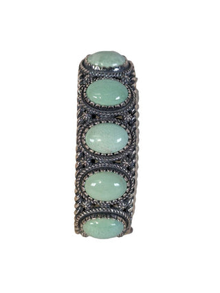 R SS Oval Gaspeite Rope Cuff