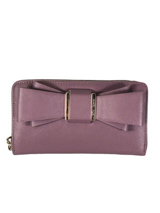 R Vegan Zip Around w/ Bow