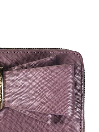 R Vegan Zip Around w/ Bow