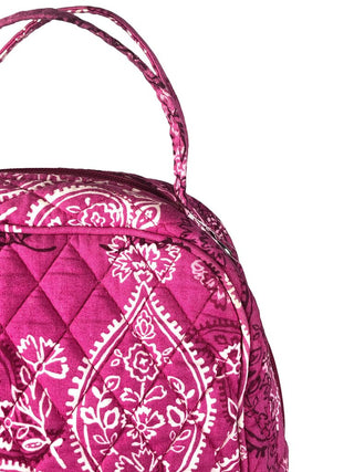 R Paisley Quilted Backpack