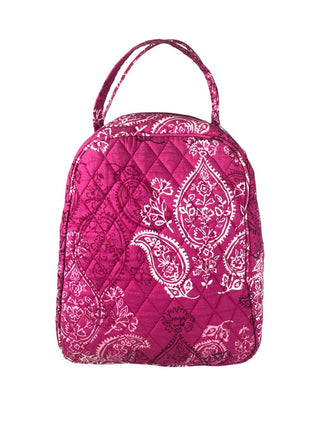 R Paisley Quilted Backpack