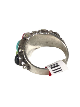 R SS Multi Stone Ring