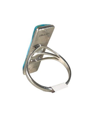 R SS Rectangular Stone Ring