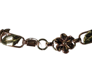 R 1/20 Kt G.F Leaf Flower Necklace