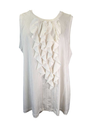 R Ruffled Tank