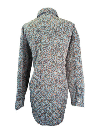 R NWT Leopard w/Buttons