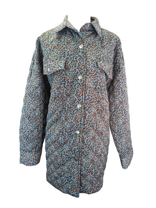 R NWT Leopard w/Buttons