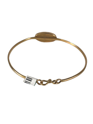 Brass stone bracelet