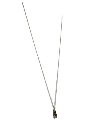 R 10k Gold Necklace w/Diamond Sandal Pendant