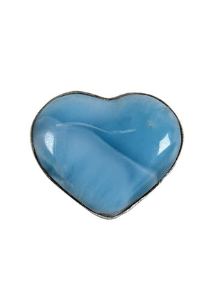 R SS Larimar Heart Ring